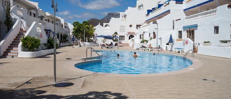 Una piscina climatizada