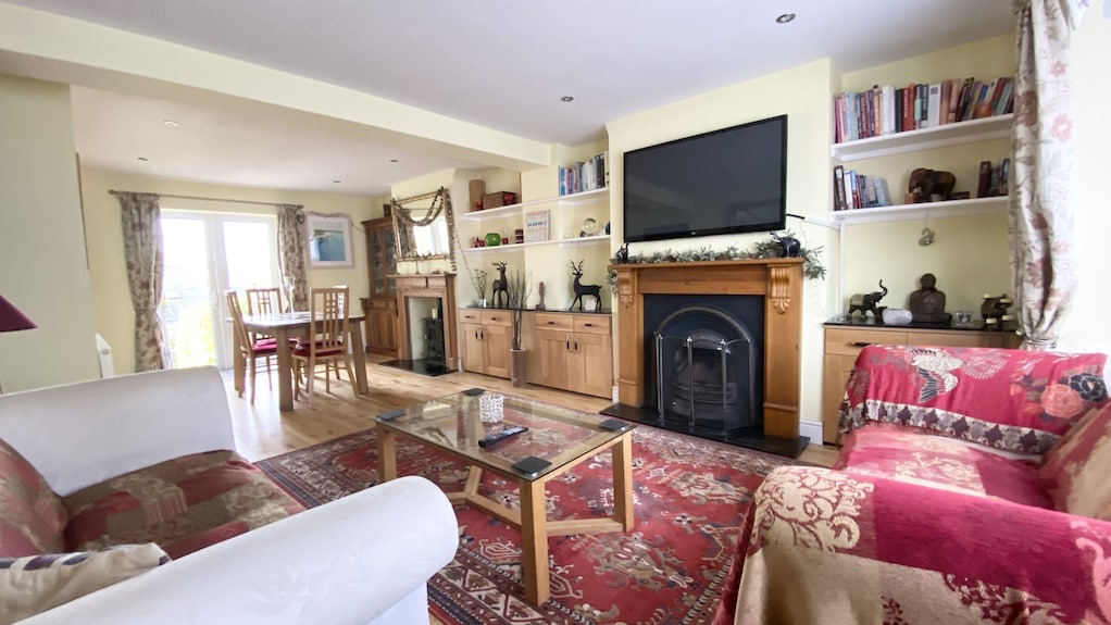 Notre Jolie Maison Avec Balcon De Cuisine Avec Vue Sur Swanage Bay / Purbeck Hills - Swanage