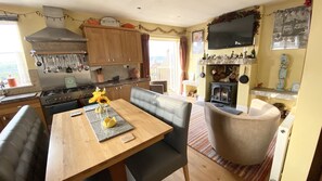 Interior - OUR LOVELY HOME WITH KITCHEN BALCONY WITH VIEWS OVER SWANAGE BAY/PURBECK HILLS (Swanage)