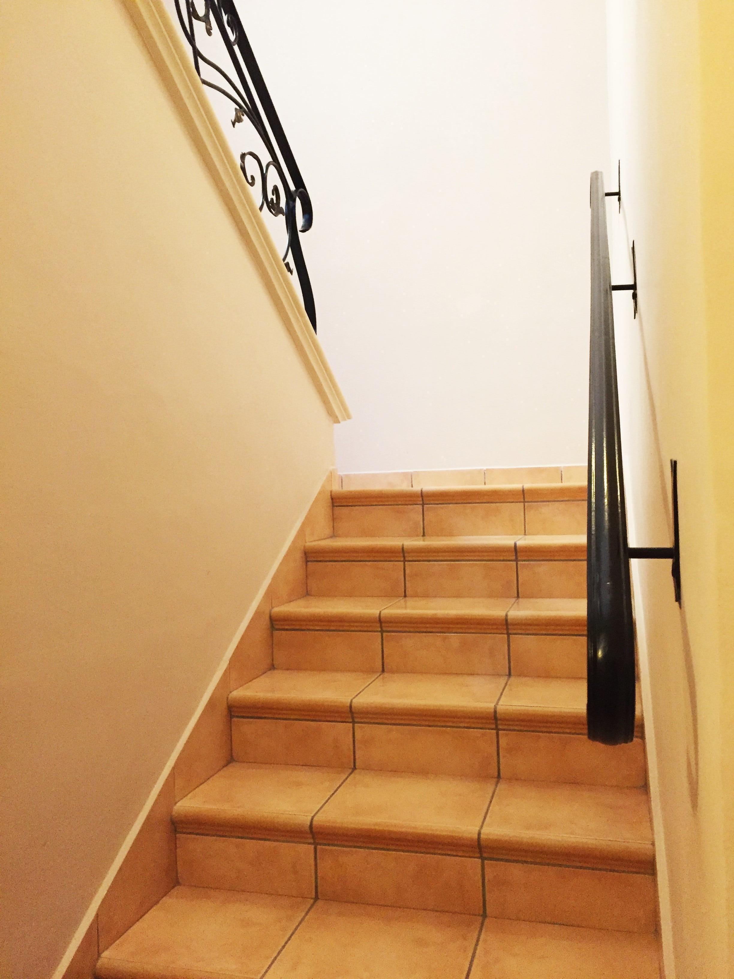 Staircase to apartment