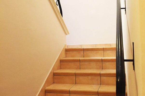 Staircase to apartment