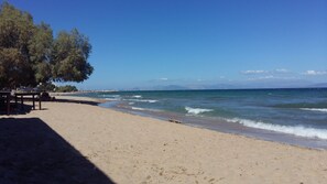 Beach nearby, beach towels