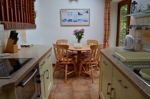 Fridge, microwave, oven, stovetop - Small, Select Development Of Holiday Cottages (Bideford, Devon)