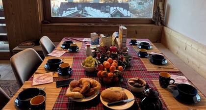 Gorgeous penthouse in Cortina d'Ampezzo with views for 9 guests