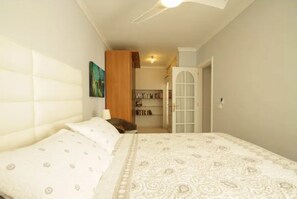 2 bedrooms, in-room safe, iron/ironing board, WiFi