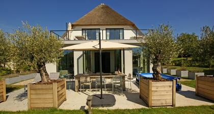 The ground floor of a beautifully renovated luxury farm!