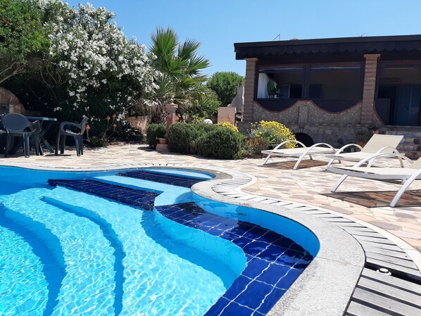 Alberca al aire libre