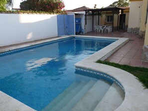 Pool - Large and beautiful independent villa, ideal for holidays. (Chiclana de la Frontera)