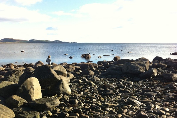 Vlak bij het strand, strandlakens