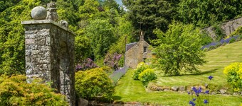 Secluded country retreat situated next to a magnificent walled garden at The Yair