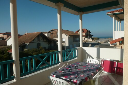 Mimizan Plage : Appartement 50 m de la plage - Terrasse SUD- Internet WIFI