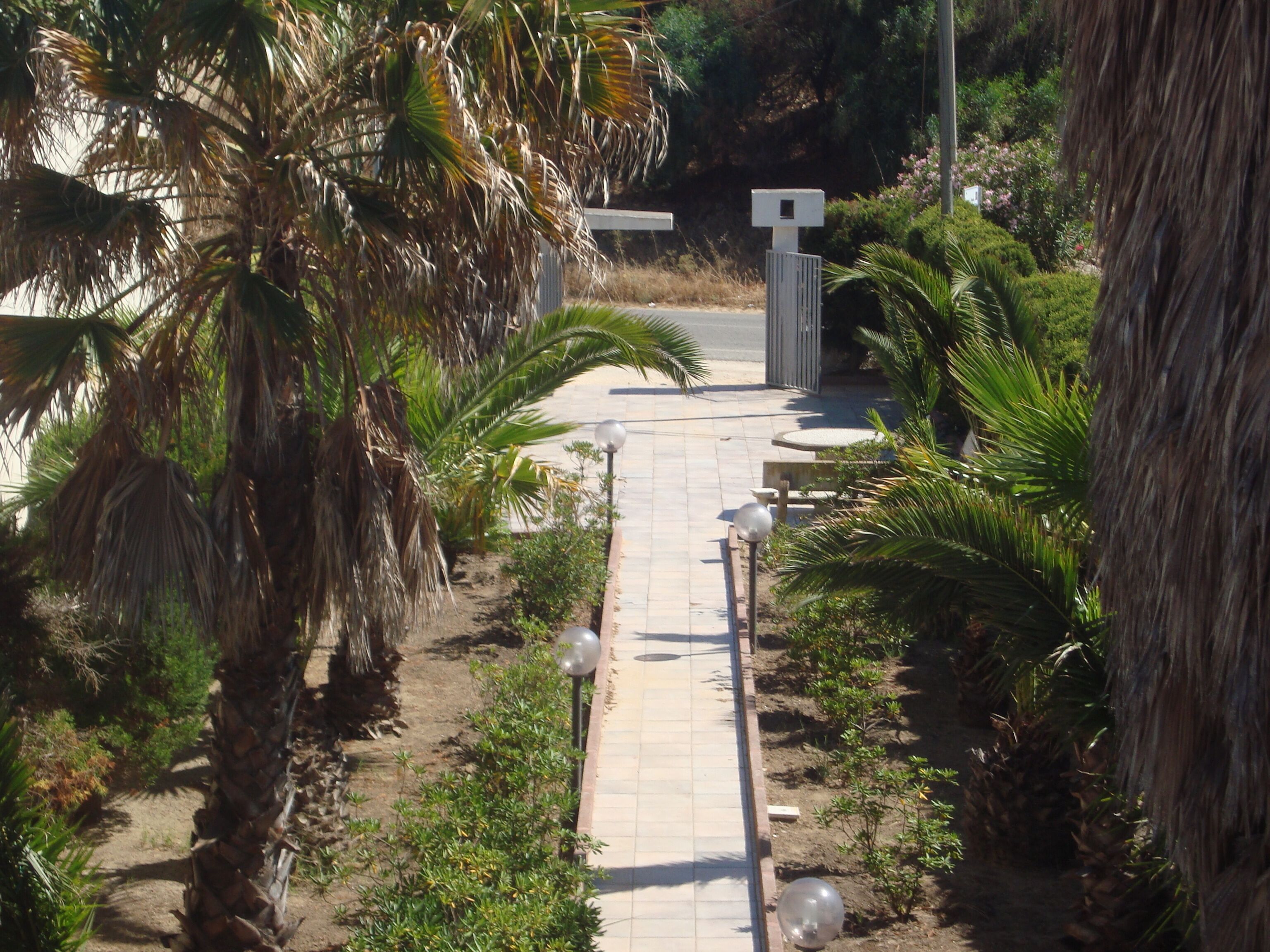 Enceinte de l’hébergement