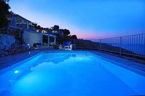 Outdoor pool - Panoramic villa in Salento (Corsano)