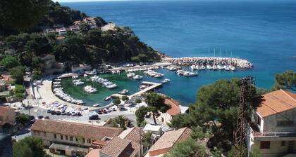 The creeks, the sea, the hikes and a beautiful apartment with swimming pool.
