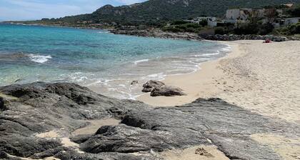 Air-conditioned, comfortable apartment right on the water, coves and sandy beaches