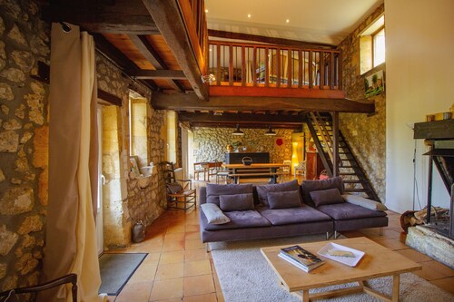 L’Annexe du Mesnil – Maison ancienne rénovée avec charme avec cheminée