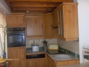 Fridge, microwave, oven, stovetop - Holiday in Biscarrosse in a residence (Biscarrosse)