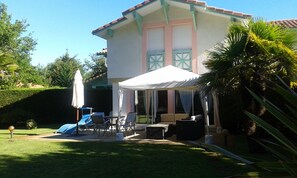 Outdoor dining - Holiday in Biscarrosse in a residence (Biscarrosse)