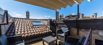 Elegant, confortable flat in historical house, in the heart of Città Alta
