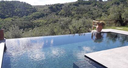 Tuscany Sun: Typical Tuscan stone farmhouse with private infinity pool