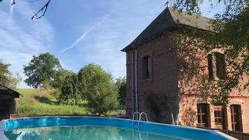 Udendørs pool, opvarmet pool