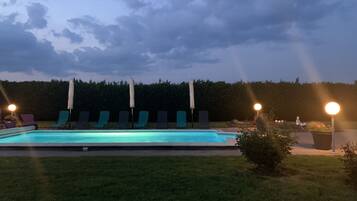 Außenpool, beheizter Pool