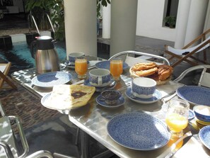 Outdoor dining - Bled and Breakfast Marrakech (Marrakesh)