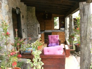 Terrace/patio - Leisure and pleasure hand in hand with the unique and intact nature (Paredes de Coura)