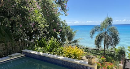 Luxury villa with direct beach access on Freights Bay surf Beach Barbados