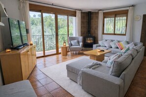 Smart TV, chimenea, videojuegos y Netflix 