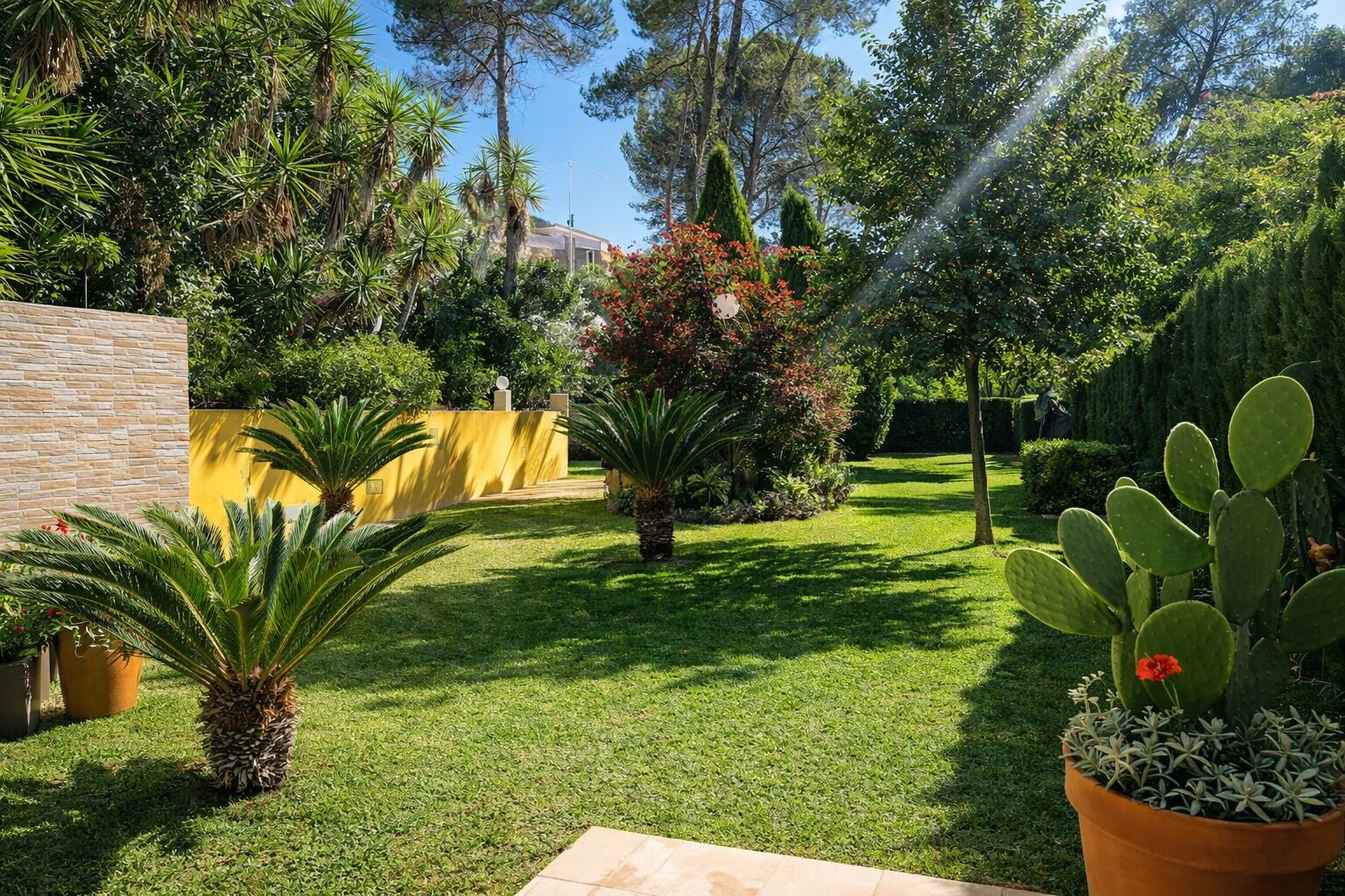 Jardines del alojamiento