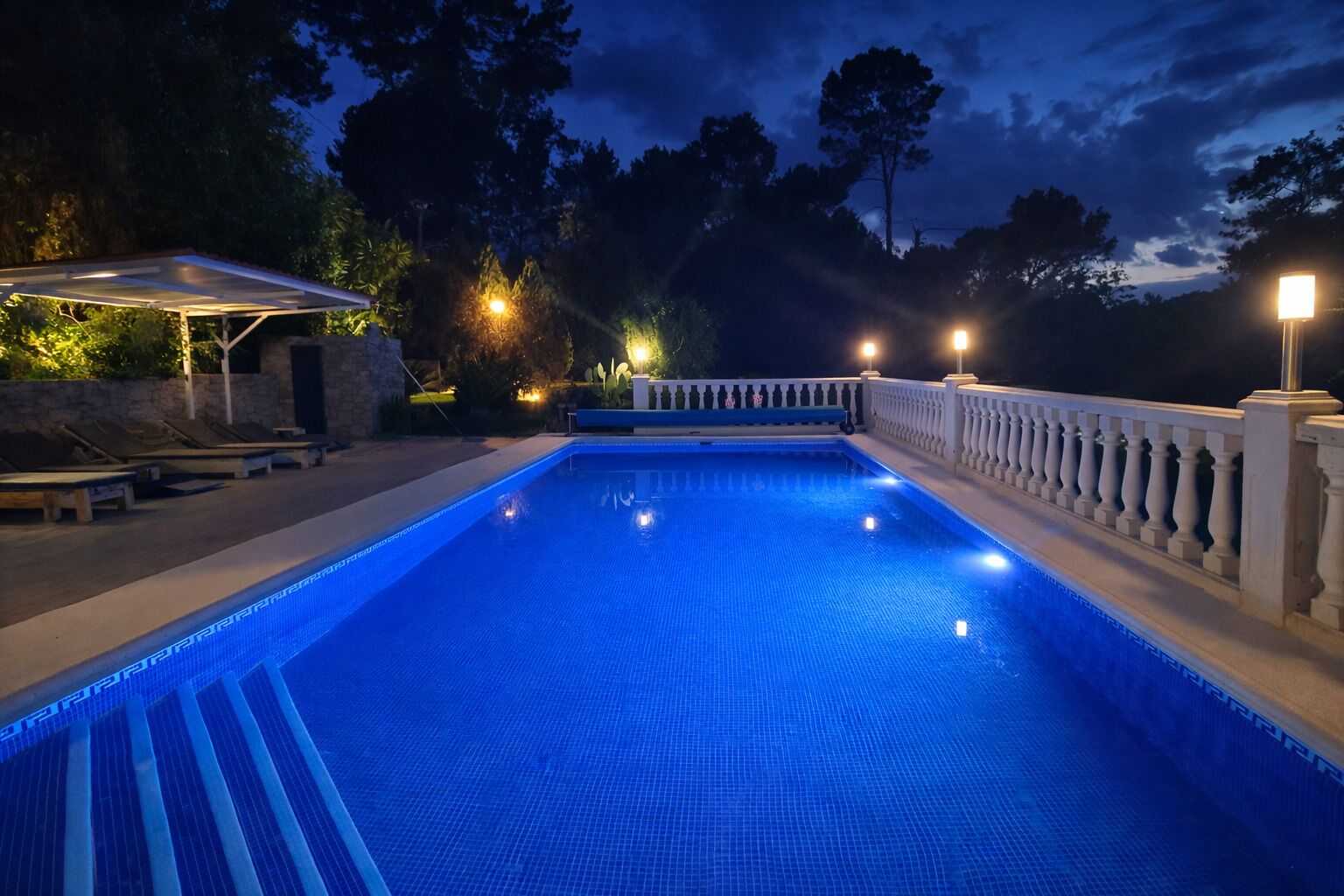 Außenpool, beheizter Pool