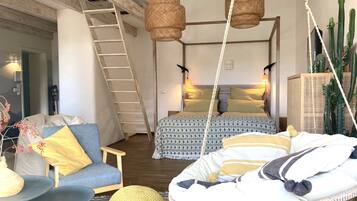 1 chambre, fer et planche Ă repasser, Wi-Fi gratuit, draps fournis