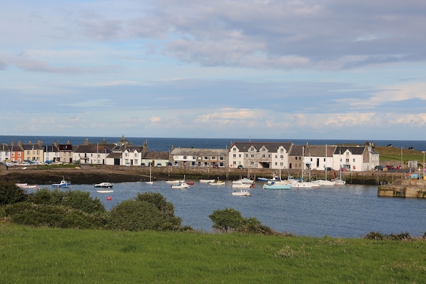 Beautiful Isle of Whithorn, a short drive away