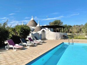 Pool - Trullo della Luna – Authentic Trullo with Private Pool (SAN MICHELE SALENTINO)