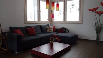 Smart TV, fireplace, DVD player, table tennis