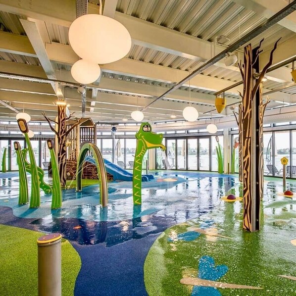 Children’s area - Lakeside Lodge with 6 berth hot tub and private fishing peg (Tattershall)