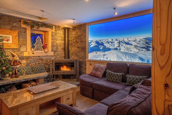 Interior - MERIBEL CENTER - LOVELY CHALET FOR 8 - PARKING -
5MN SKI SLOPES - DIRECT OWNER - (Les Allues)