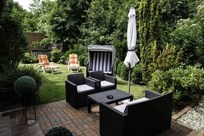 Terrace/patio - Apartment ground floor with garden (Norden)