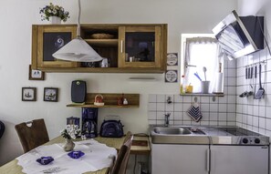 Fridge, microwave, coffee/tea maker, electric kettle