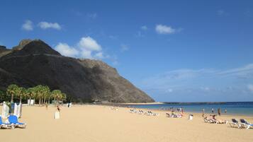 Ligstoelen, strandlakens