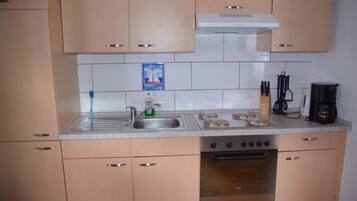 Kühlschrank, Ofen, Herdplatte, Geschirrspüler