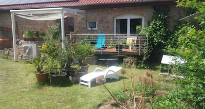 Moderni Loft / keittiö / olohuone / terassi / 2 makuuhuonetta.