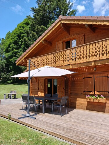 Chalet de Montagne sauna ambiance cocooning proximité lacs et pistes de ski