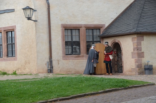 Fewo für 2 Pers. mit Blick auf Burg Mildenstein