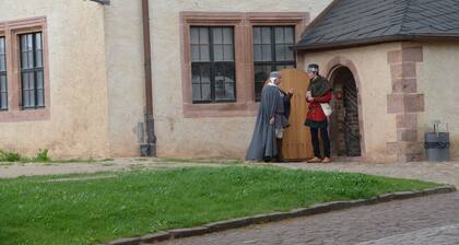 Fewo für 2 Pers. mit Blick auf Burg Mildenstein