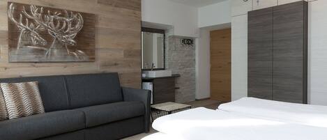 2 chambres, coffre-fort, lit de bébé portatif, accÚs au Wi-Fi (inclus)