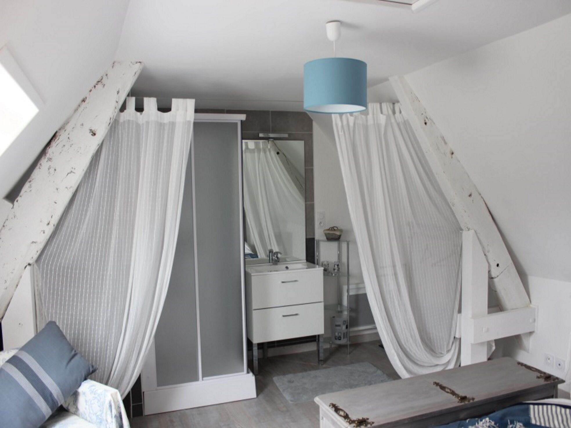 2 bedrooms, iron/ironing board, travel crib, WiFi