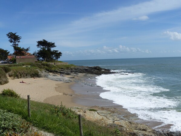 Accommodatie ligt op het strand