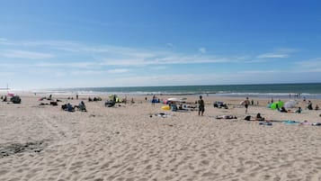 Beach nearby, sun-loungers